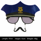 Halloween Funny Beard Ball Props – Skull Pirate Party Decoration