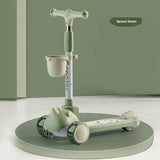 Children's Dinosaur Scooter, Multi-functional Five-in-one Baby Boys and Girls Toys