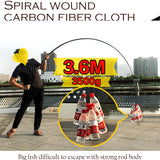 Super Hard Telescopic Rod, Carbon Fiber for Sea or Pond Fishing