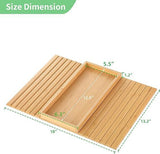 Foldable Tray for Snacks, Fruits and Beverages, Sofa Storage Rack