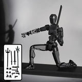 Poseable Multi-joint Shapeshift Robot — 3D Printed Action Model & Collectible Toy