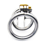 Prison Bird, Stainless Steel Chastity Lock, Catheter Device
