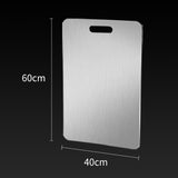 Stainless Steel, Chinese Cutting Board