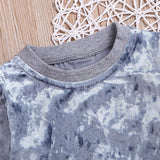 Breathable Clothes Set, Cute Fashion O-neck Long Sleeve Gold Velvet Sweatshirt Trousers, Baby Girls Tracksuit Sets