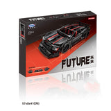 Sports Car Model, Children's Assembled Educational Building Blocks Toy