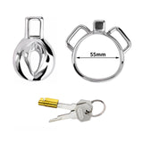 Stainless Steel Chastity Lock, Men's Anti-escape Catheter Device