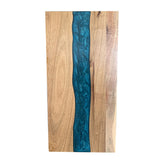 Solid Acacia Mangium Wood Cutting – Resin Head Household Chopping Board