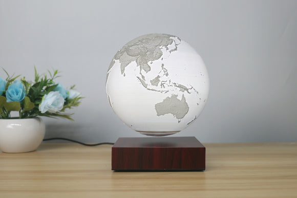Magnetic Floating LED Night Light, Levitating Earth Jupiter Lamp