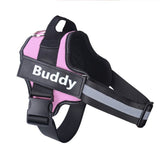 Personalized Dog Harness, No Pull Reflective Breathable Adjustable Pet Harness Vest for Small and Large Dogs, Custom Patch Pet Supplies
