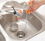 Sewer Dredger Spring, Pipe Dredging Tool, Household Hair Cleaner Drain Clog Remover, Cleaning Tools for Kitchen