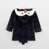 Flannel Baby Bathrobe