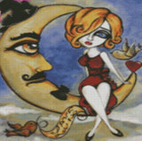 Pumpkin Patch Diamond Painting by Lizzy Falcon