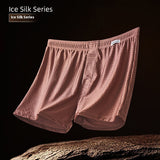 Ice Silk Arrow Pants, Comfortable Nylon Men's Boxers