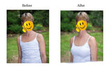 Drop Shape Artificial Breast Simulation, Fake Breasts after Crossdressing, Post Mastectomy Silicone Prosthesis