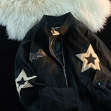 High Street Loose Couple Baseball Uniform Jacket