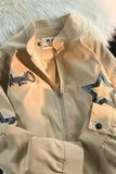 High Street Loose Couple Baseball Uniform Jacket