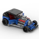 MOC-104840V8 Modified Car Puzzle, Domestic Assembled Building Blocks Toy Model