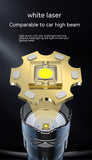 High-power Flashlight, White Laser for Outdoors
