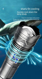 High-power Flashlight, White Laser for Outdoors