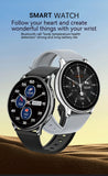 Smart Couple Watch, Round Screen, Bluetooth Calling, Heart Rate, Blood Oxygen Sleep Monitoring Device
