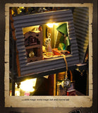 Hand-assembled 3D Puzzle Miniature Model