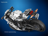 Racing Motorcycle Assembled Building Blocks Model Toy