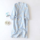 Household Gauze Bathrobe