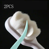 Ultra-fine Super Soft Bristle Deep Cleaning Brush, Oral Teeth Care Cleaning Travel Tool