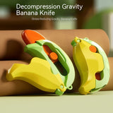 3D Gravity Decompression, Banana Knife Children's Toy