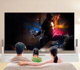 Mini Portable Media Player Projector, 1080P Home Family-led Children's Small Mobile Phone Projector