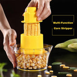 Stainless Steel Corn Planer – Rotating Kernel Remover & Thresher Tool