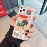 Barcode Pattern Mobile Phone Case