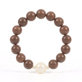 Traditional Chinese Herbal Bead Bracelet – Handmade Incense Wood Aromatherapy Jewelry