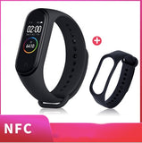 Global Version Xiaomi MI 3 Fitness Tracker, 0.78 OLED Touch Screen 50M Waterproof Band Smart Bracelet