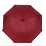 8 Framework Automatic Long Handle Straight Rod Golf Umbrella