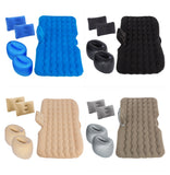 Inflatable Camping Car Air Mattress, Travel Outdoor Pillow Bed