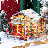 DIY Assembled House Model Toy