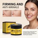 Bee Venom Firming Face Cream, Anti Wrinkle Skin Care Moisturizer for Lifting and Elasticity Improvement