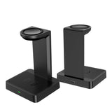 2-in-1 Wireless Charger Qi Standard – Fast Charging Pad for Phone and Earbuds