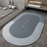 Cushion Bathroom Sliding Door Floor Bathroom Foot Mat