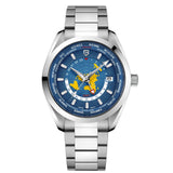 Men's Multifunctional Mechanical, GMT Dual Time Zone, Luminous Waterproof Watch