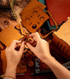 Wooden Decryption Box, Puzzle Building Blocks Safety Toys