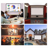 Simple Folding Soft Curtain Projector Screen