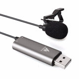 USB Condenser, Lavalier Microphone