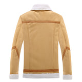 Suede Plus Size Men's Jacket