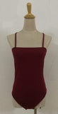 Women’s Backless Suspender Bodysuit – Slim Fit Sleeveless Jumpsuit