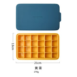 Silicone 12 Cavity Hexagon, 3D Ice Mold, DIY Popsicle Mould, Ice Cream Maker Storage Box