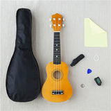 21-inch Wooden Ukulele and Accessories for Beginners – Learning & Practice Model