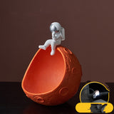 Nordic Astronaut Candy Dish Decorative Bowl – Luxury Artistic Home Decor Accent