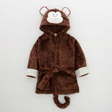 Flannel Baby Bathrobe